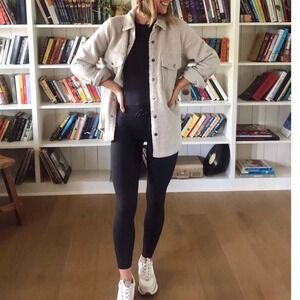 Vuori Off-White Teddy Jacket